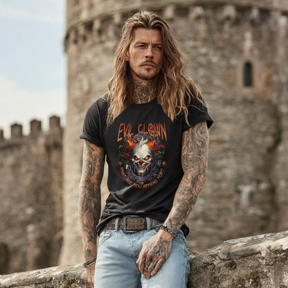 Evil Clown - Klassisches Unisex T-Shirt